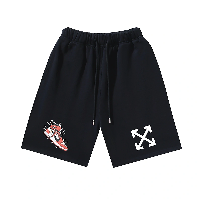 Durable Off White Short Pants 146807