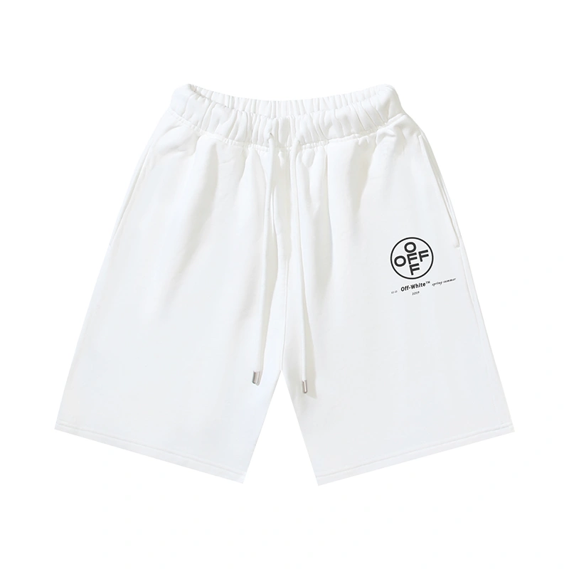 Durable Off White Short Pants 146807