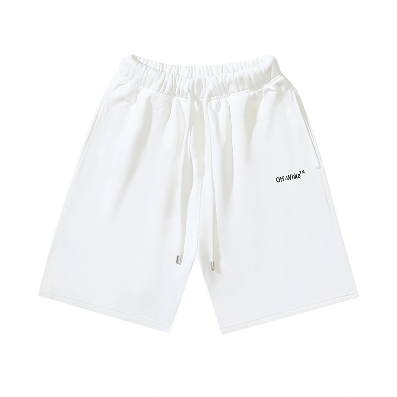 Durable Off White Short Pants 146807