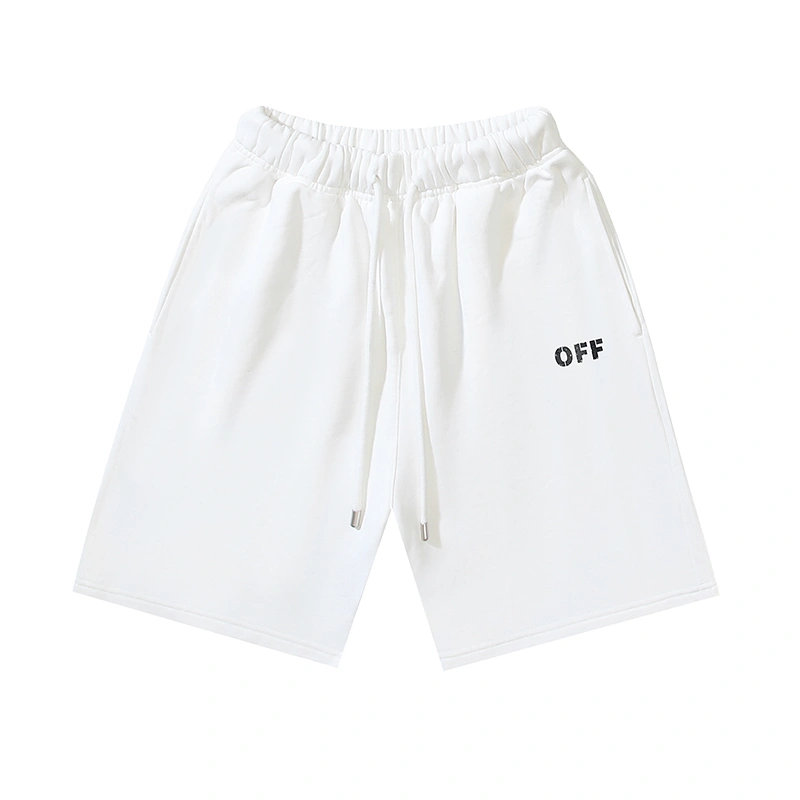 Durable Off White Short Pants 146807