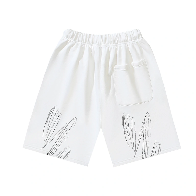 Durable Off White Short Pants 146807