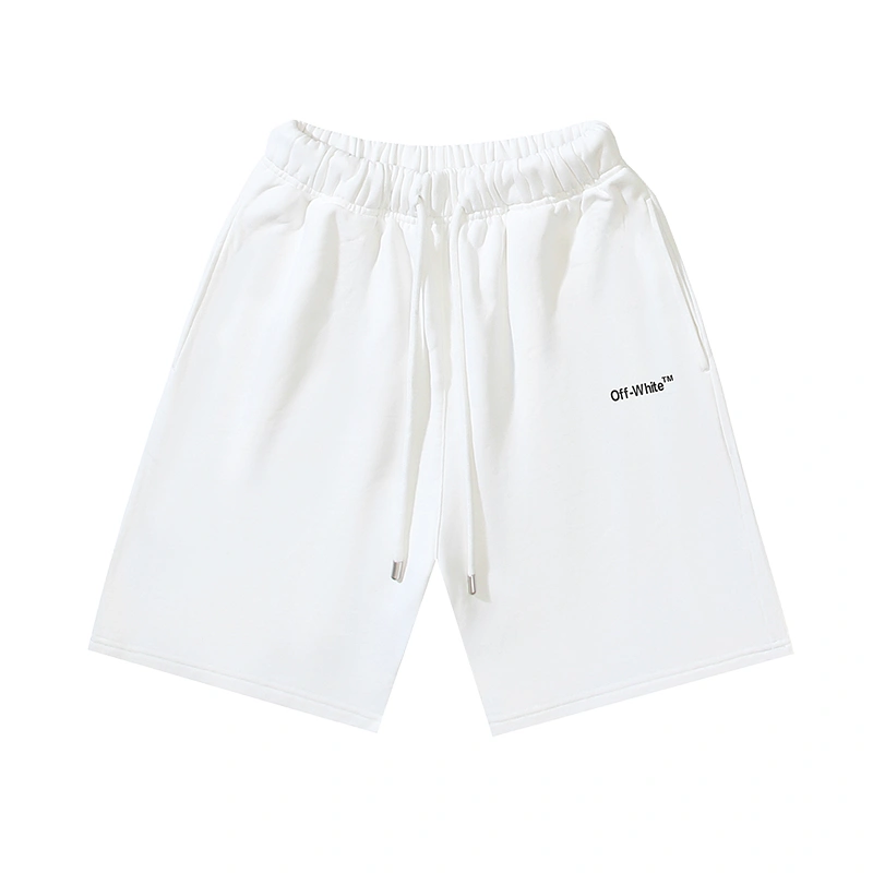 Durable Off White Short Pants 146807