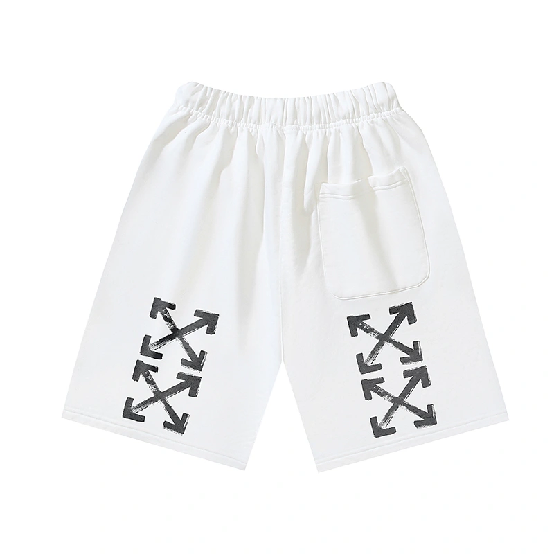 Durable Off White Short Pants 146807