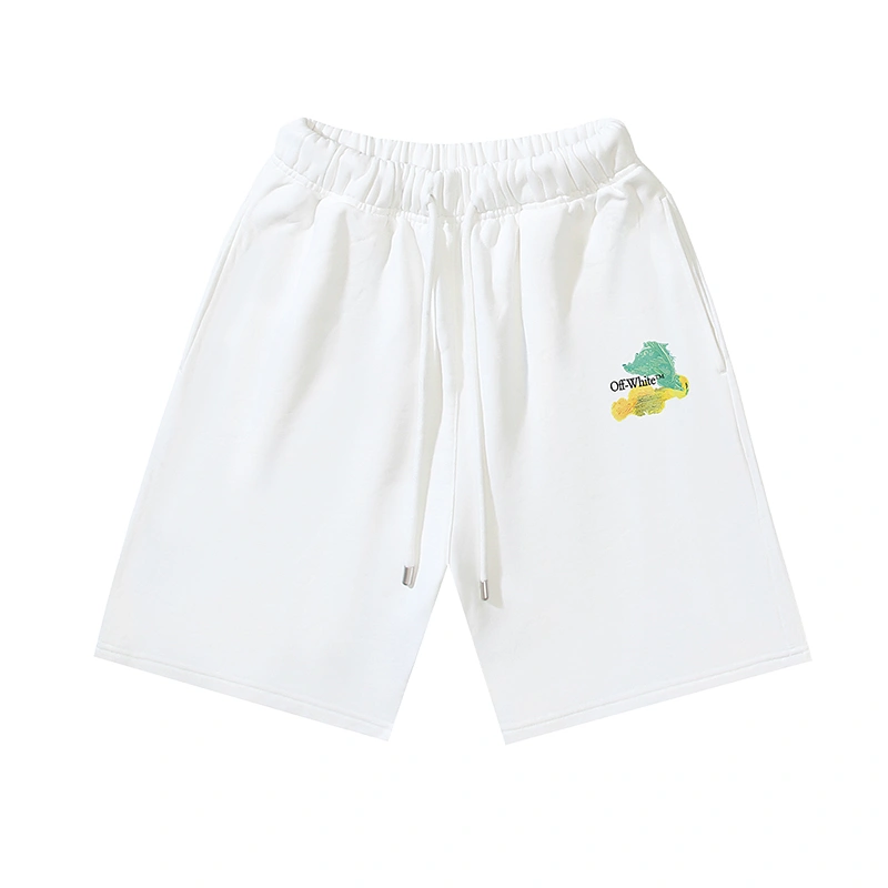 Durable Off White Short Pants 146807