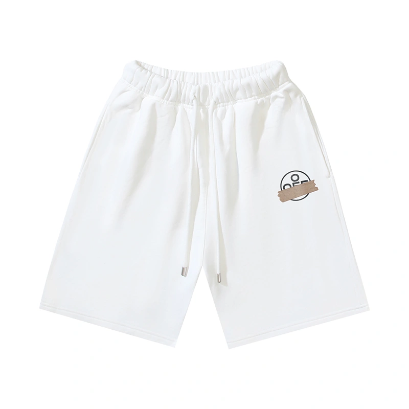 Durable Off White Short Pants 146807