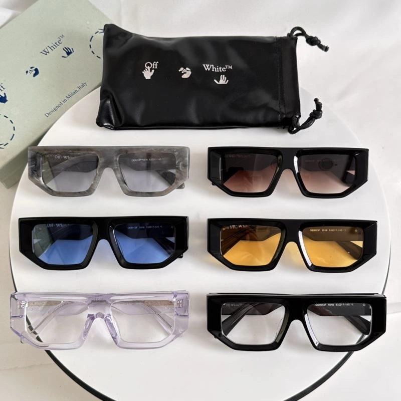 Packable Off White Sunglasses 281771