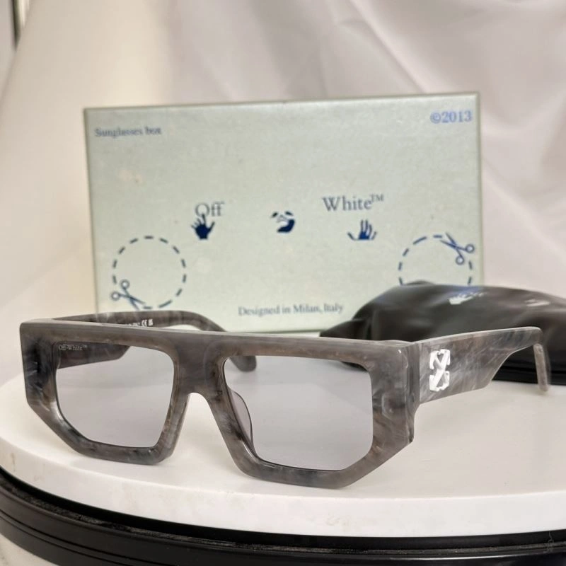 Packable Off White Sunglasses 281771