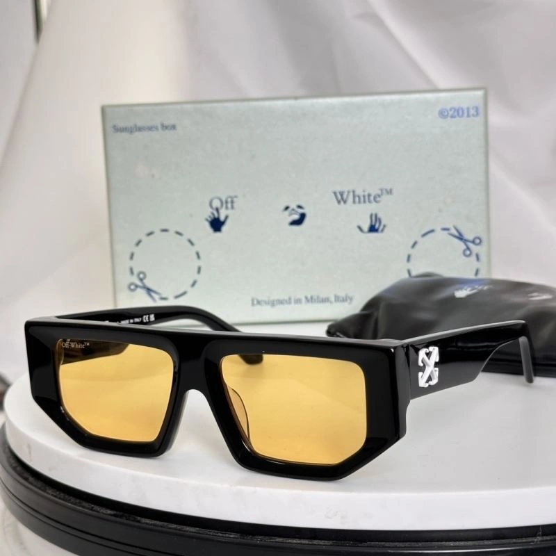 Packable Off White Sunglasses 281771