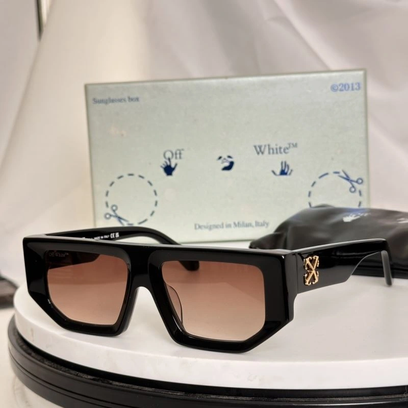 Packable Off White Sunglasses 281771