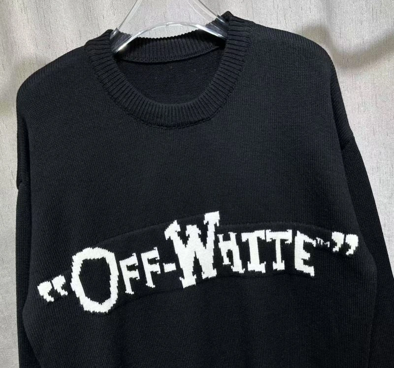 Bright Off White Sweaters 146777