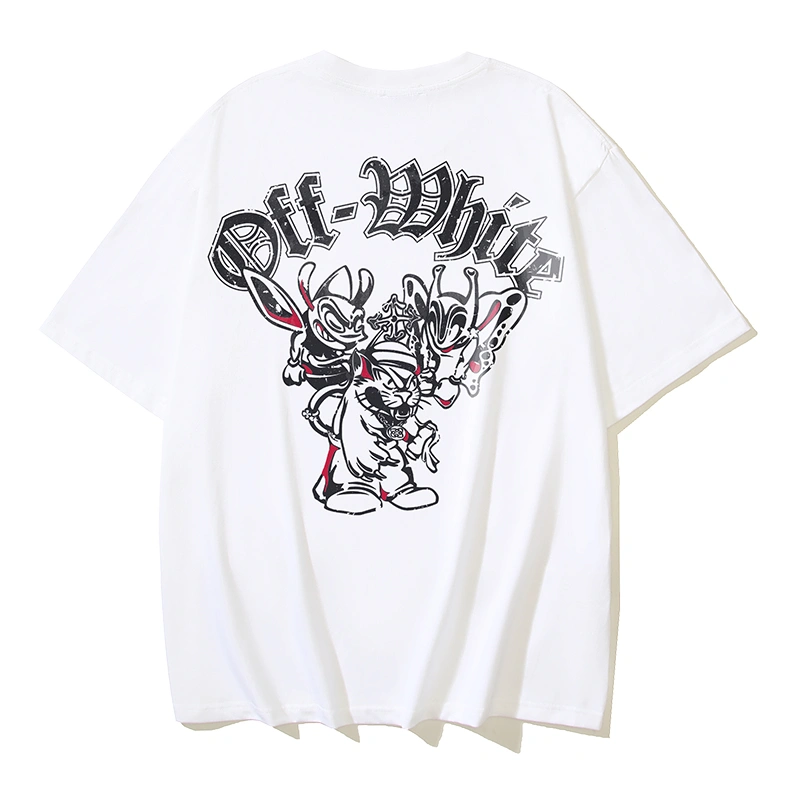 NewStyle Off White T-Shirts 146823
