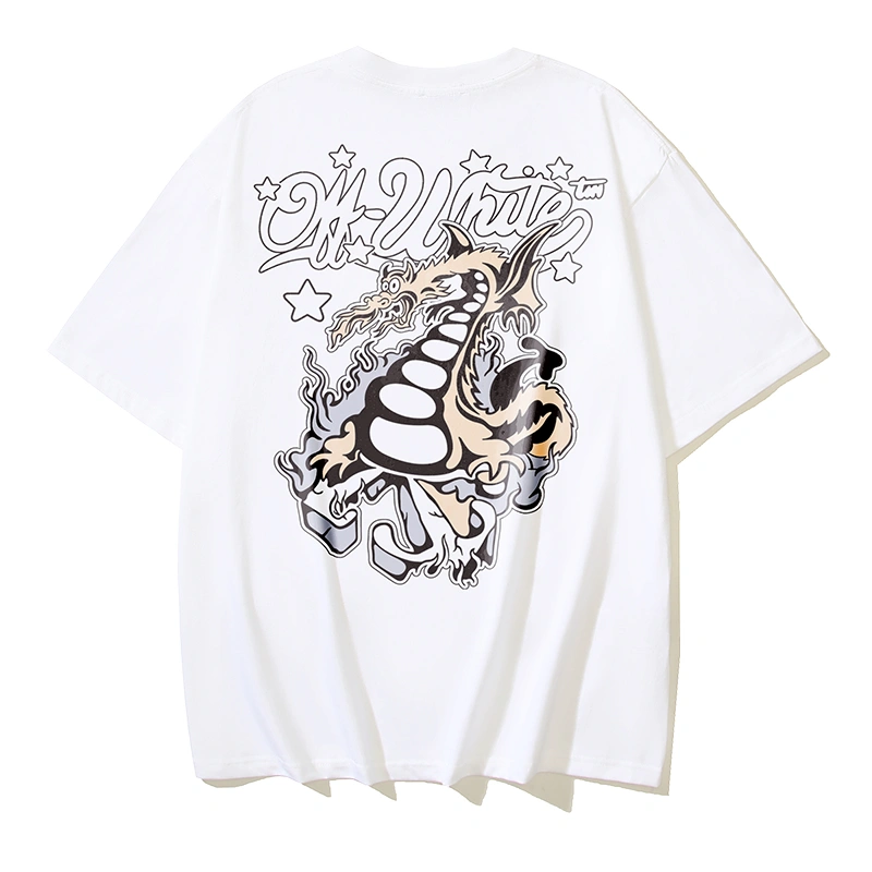 NewStyle Off White T-Shirts 146823