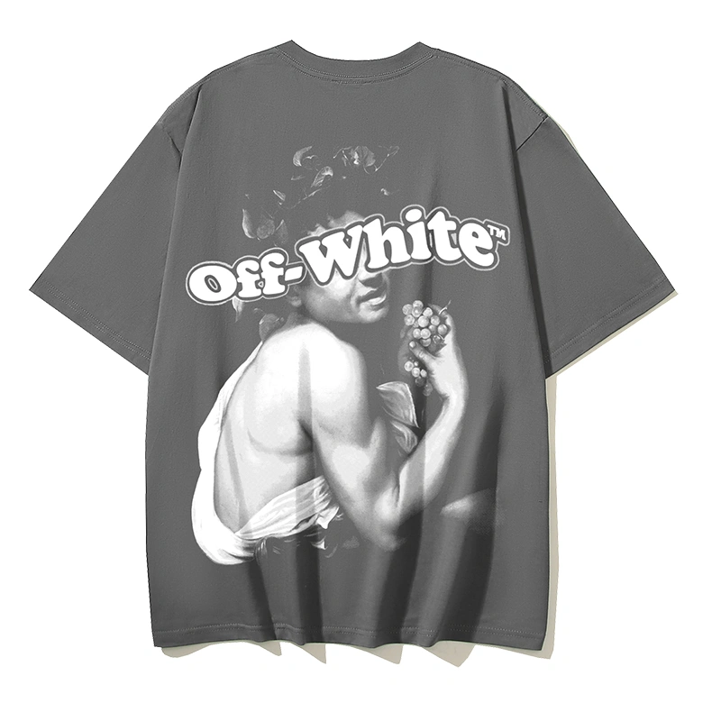 NewStyle Off White T-Shirts 146823