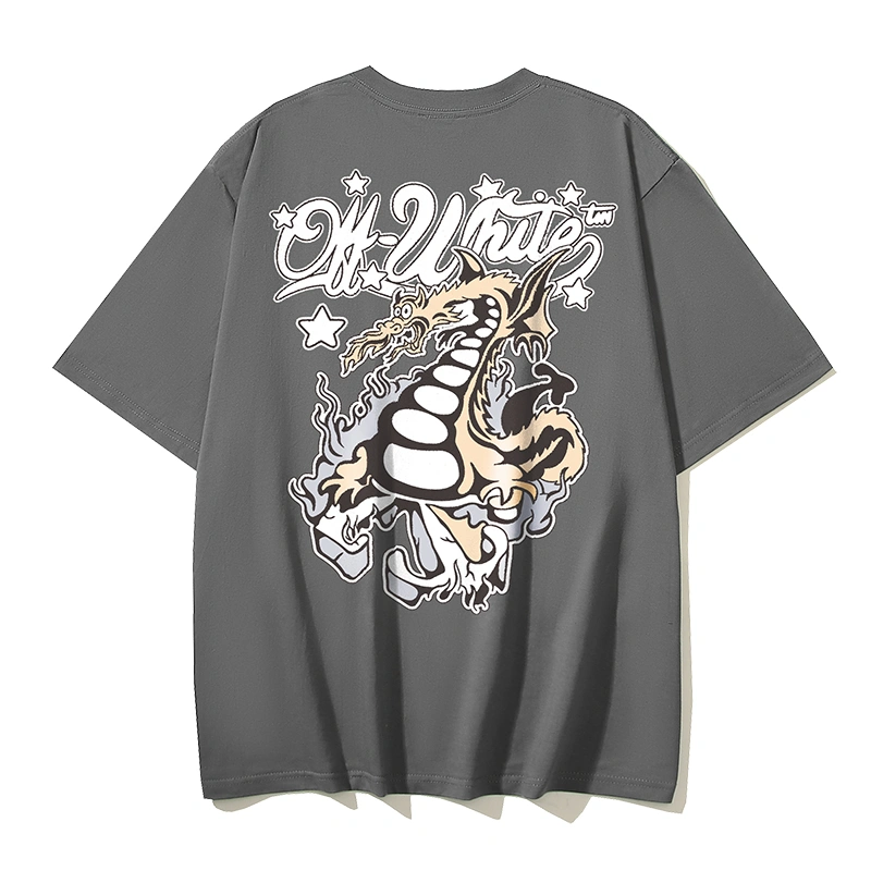 NewStyle Off White T-Shirts 146823