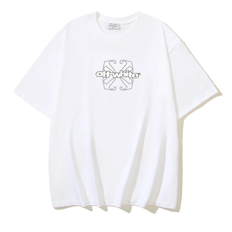 NewStyle Off White T-Shirts 146823