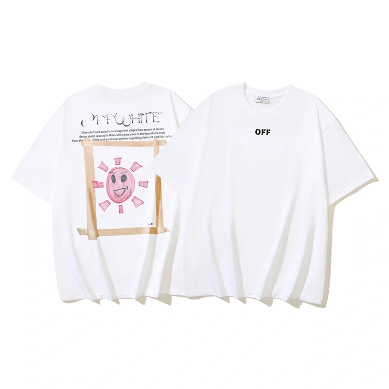 NewStyle Off White T-Shirts 146823