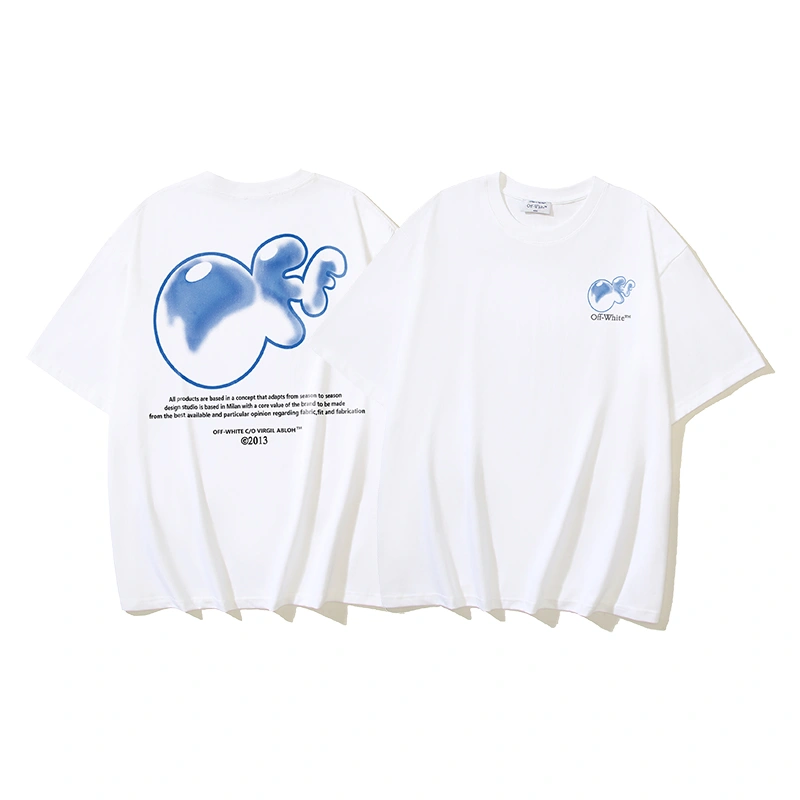 NewStyle Off White T-Shirts 146823