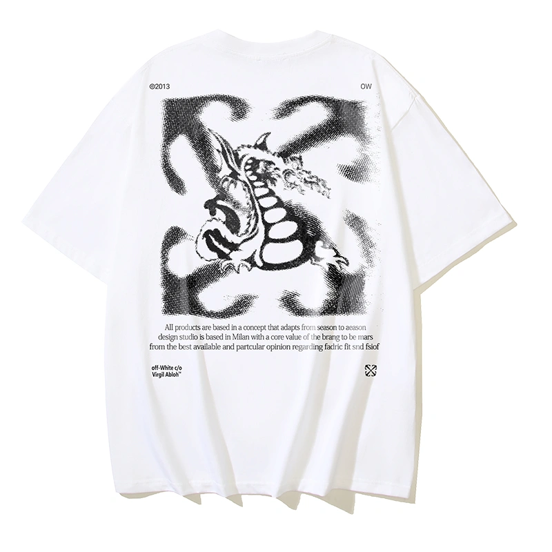 NewStyle Off White T-Shirts 146823