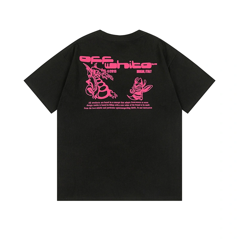 NewStyle Off White T-Shirts 146823