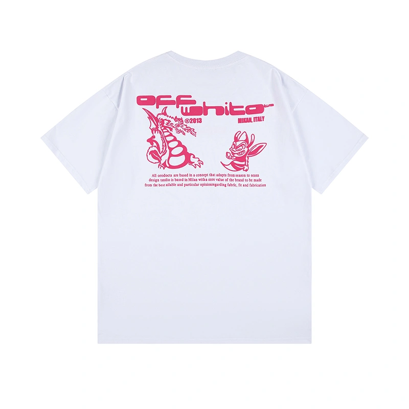 NewStyle Off White T-Shirts 146823