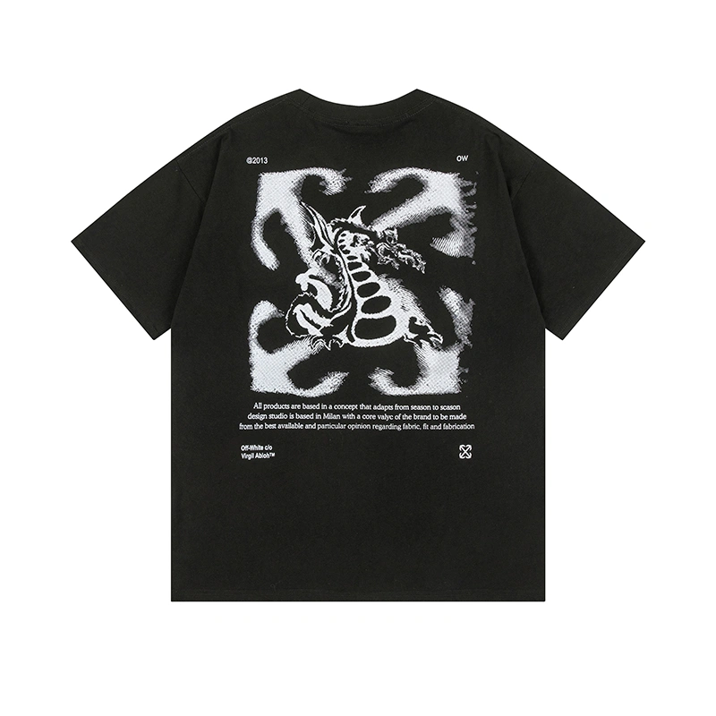 NewStyle Off White T-Shirts 146823