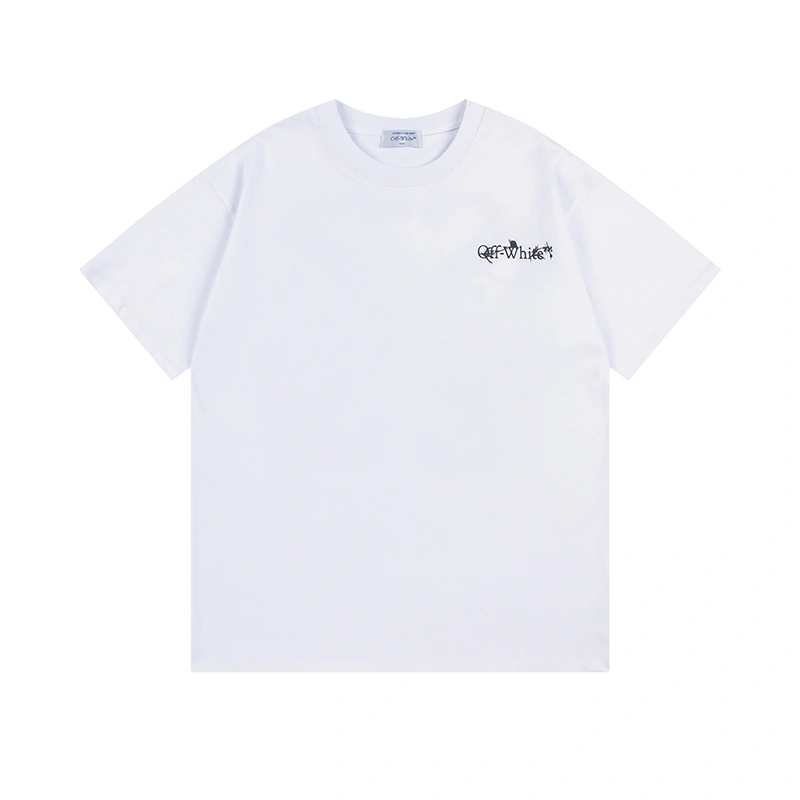 NewStyle Off White T-Shirts 146823