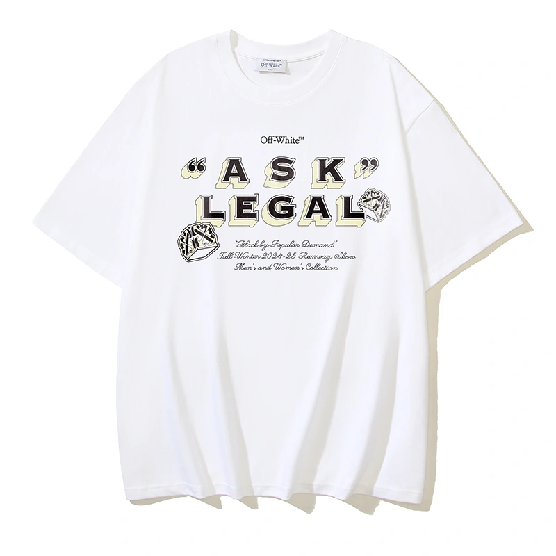 Breathable Off White T-Shirts 146808