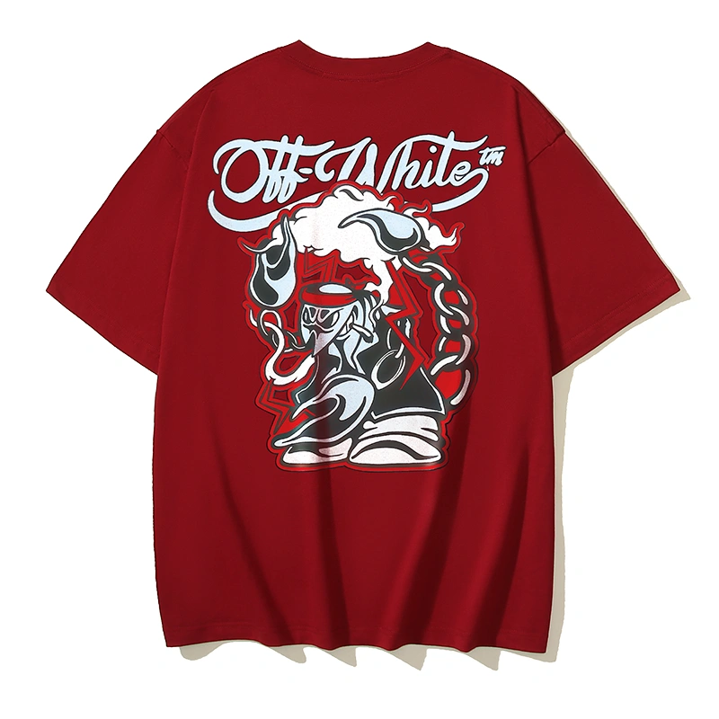 Breathable Off White T-Shirts 146808