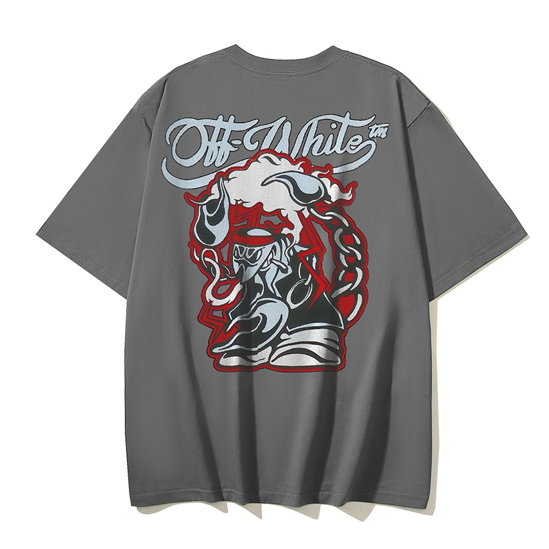 Breathable Off White T-Shirts 146808