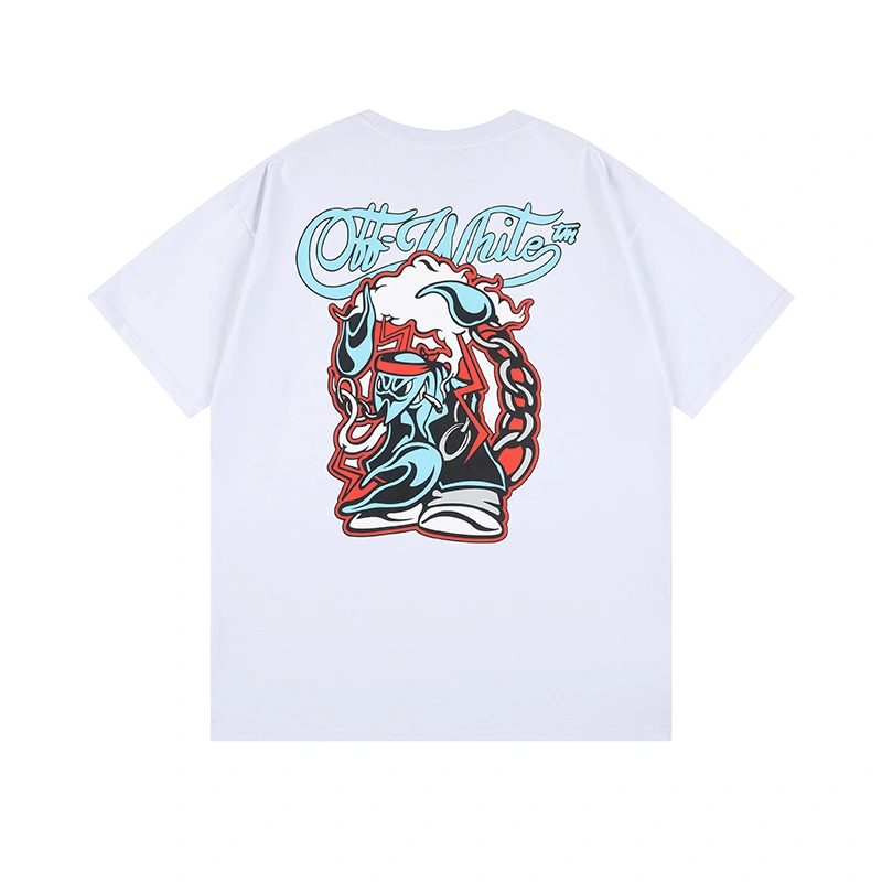 Breathable Off White T-Shirts 146808