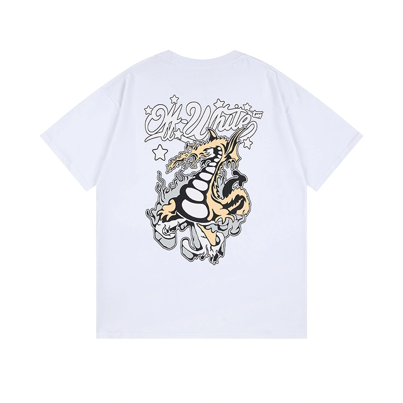 Breathable Off White T-Shirts 146808