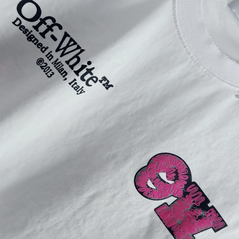 Off White T-Shirts WaterResistant 146726
