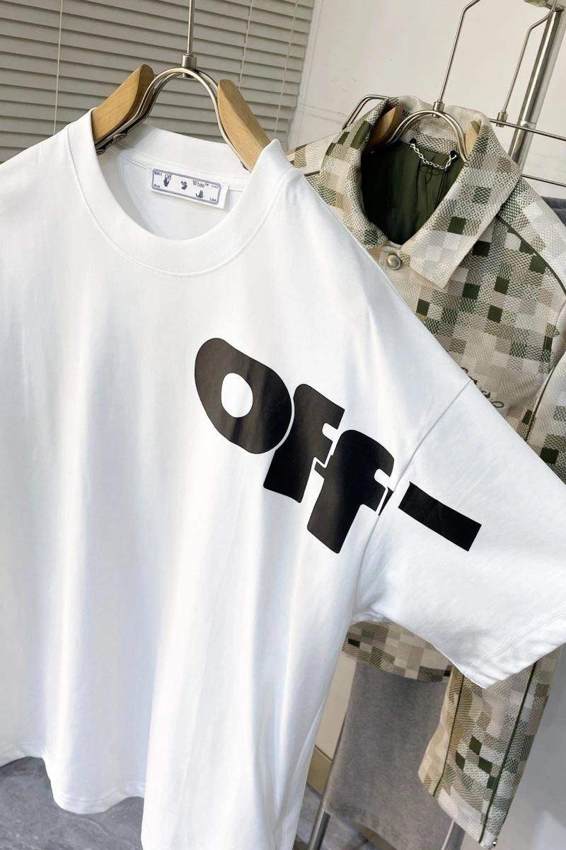 Off White T-Shirts Comfortable 146765