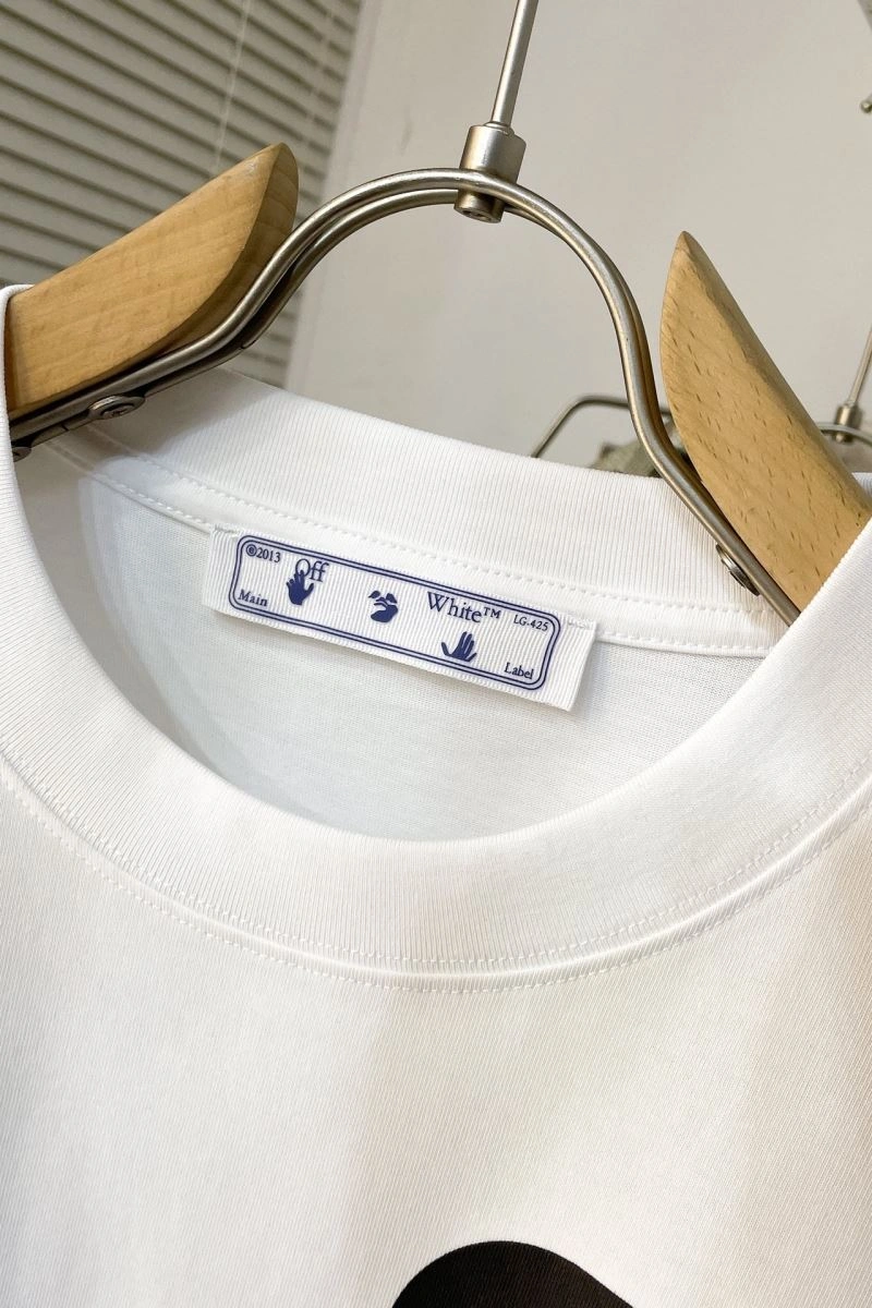 Off White T-Shirts Comfortable 146765