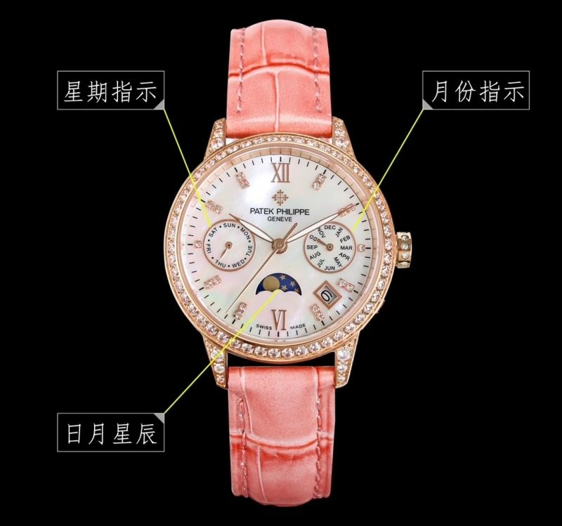 Breathable PATEK PHILIPPE Watches 196408