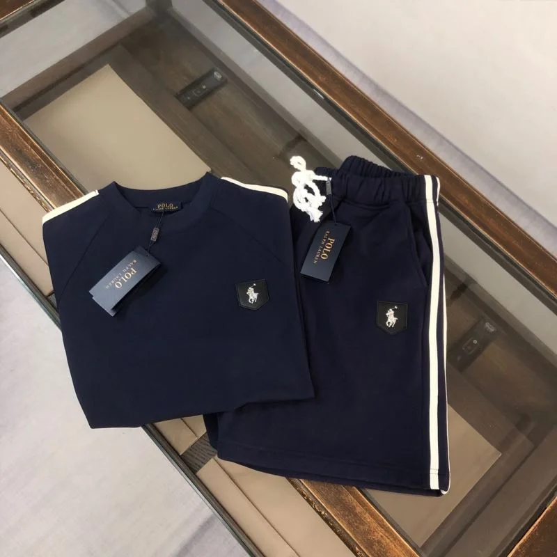 Breathable Polo Short Suits 164029