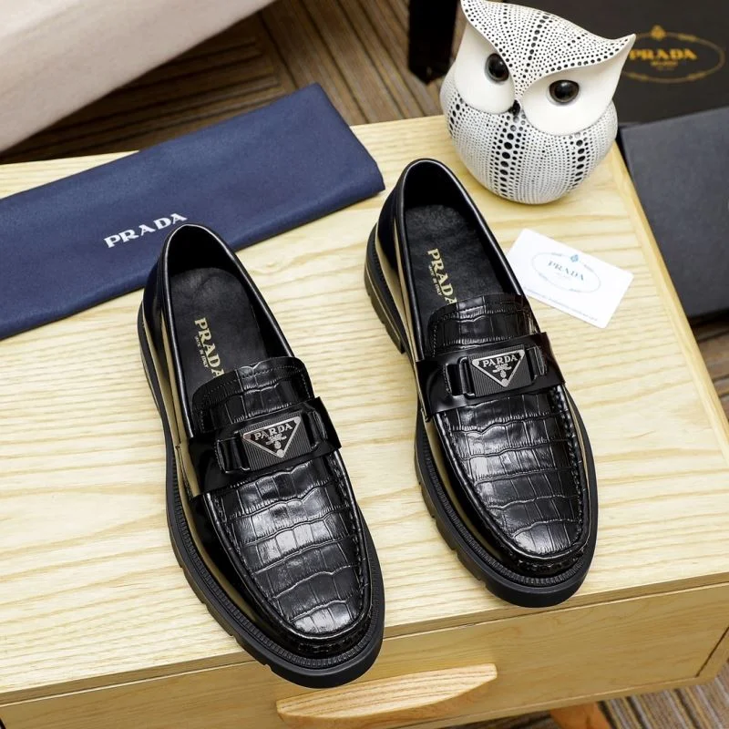 Prada Business Shoes Attractive 34019