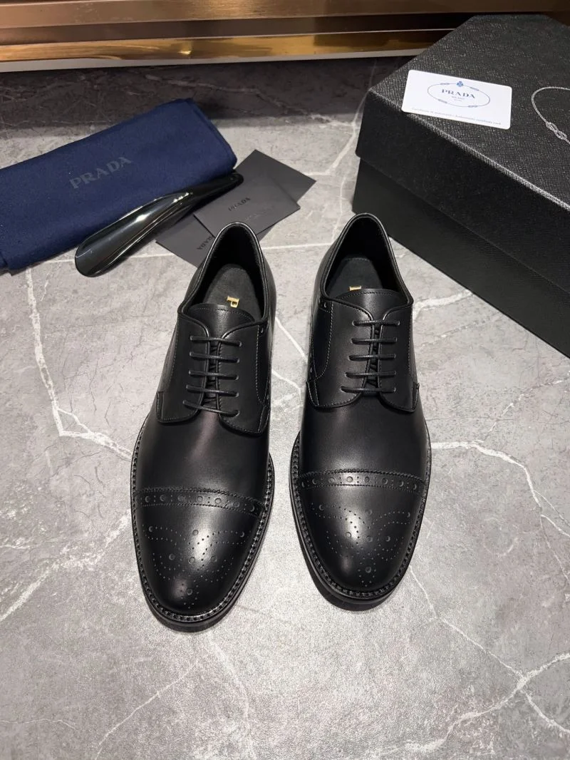 Prada Business Shoes Flexible 35742