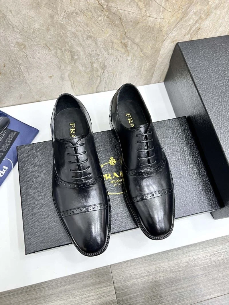 SmoothTexture Prada Business Shoes 35709