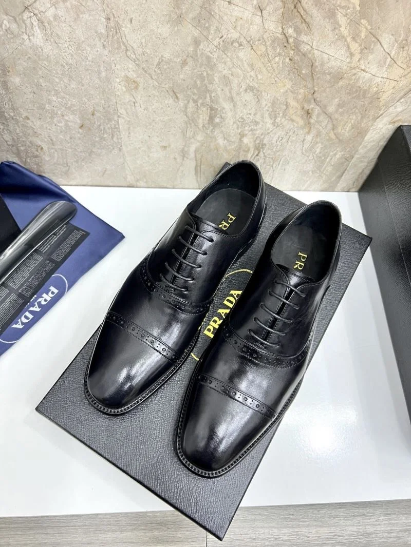 SmoothTexture Prada Business Shoes 35709
