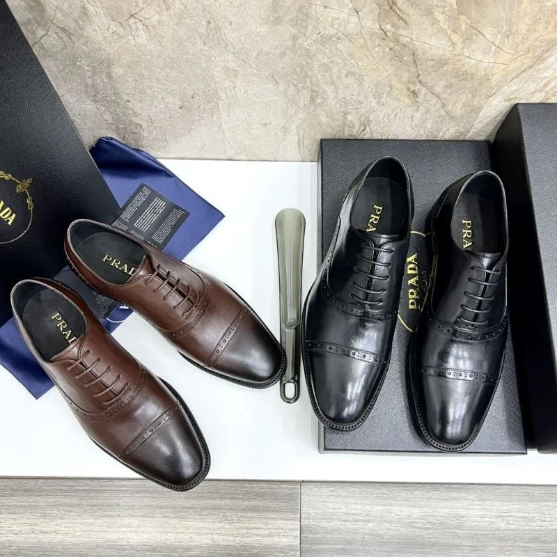 SmoothTexture Prada Business Shoes 35709