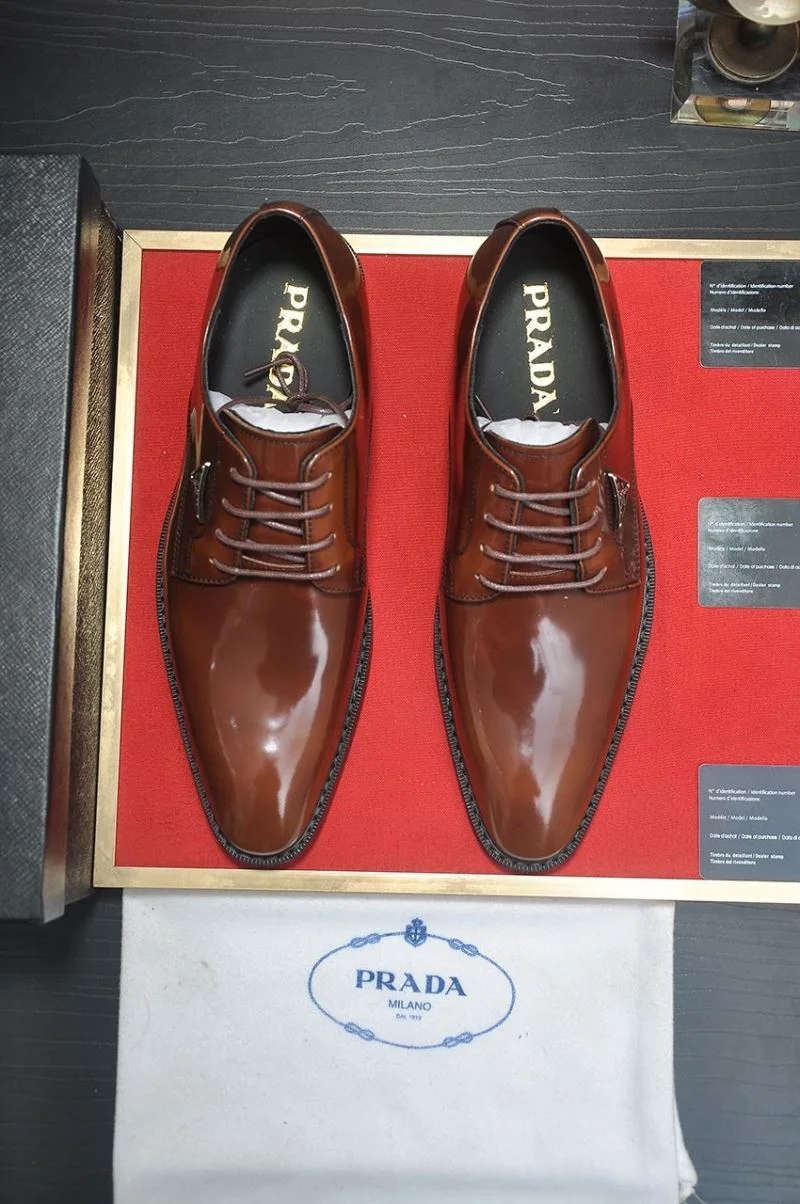 Prada Business Shoes Durable 35690
