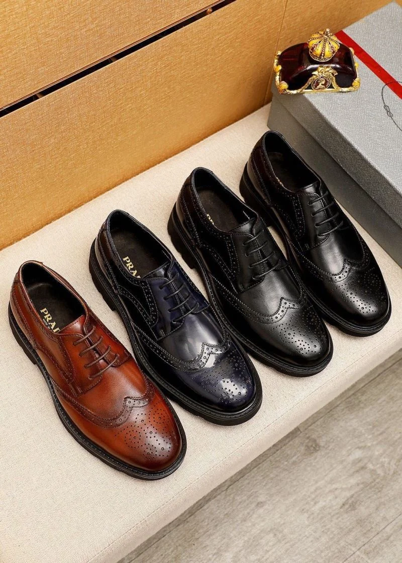 Prada Business Shoes TimelessDesign 35697