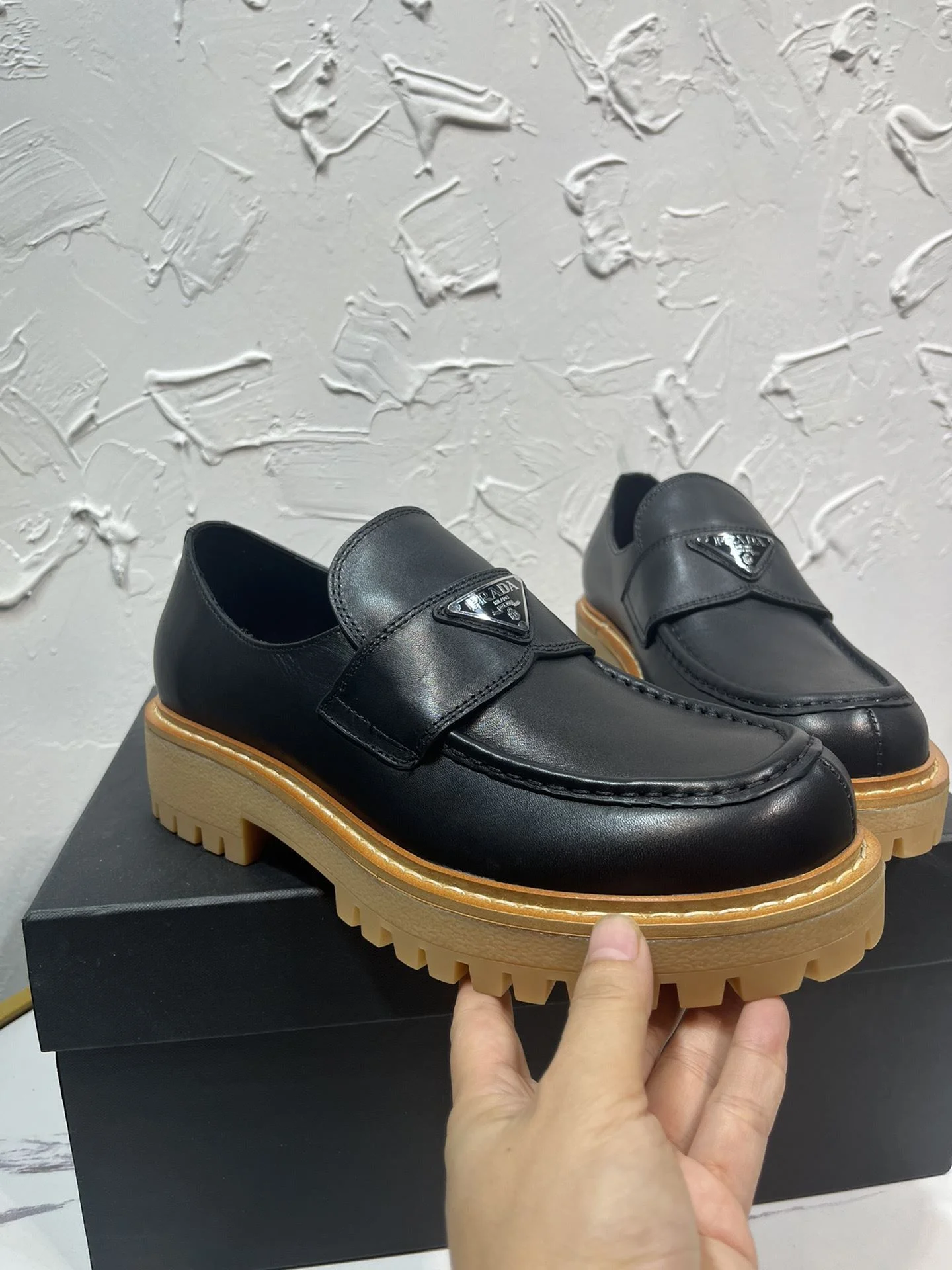 Prada Business Shoes Breathable 34259