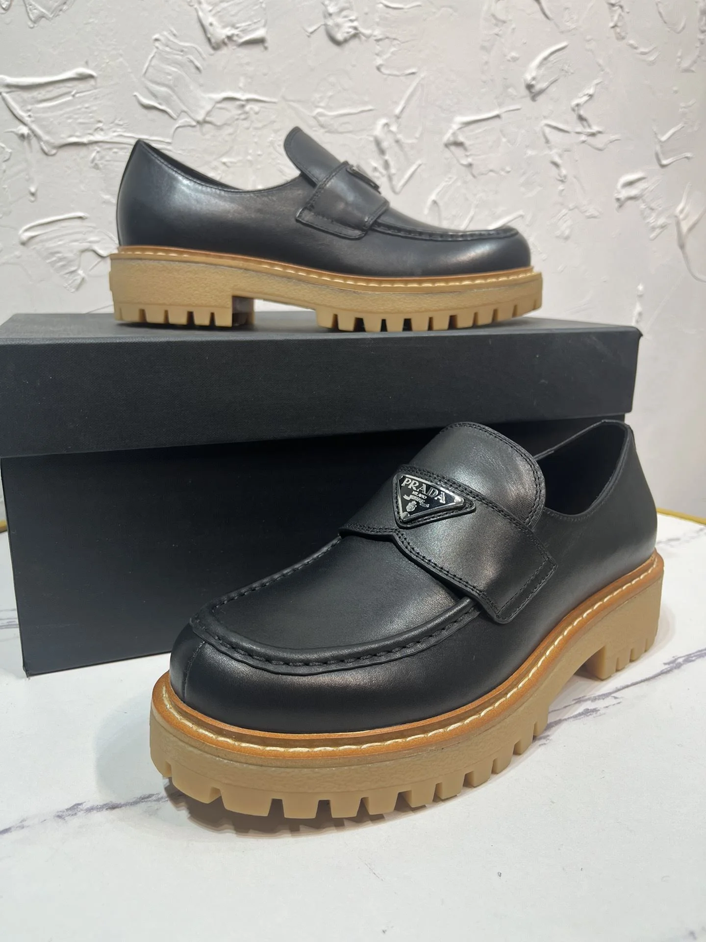 Prada Business Shoes Breathable 34259