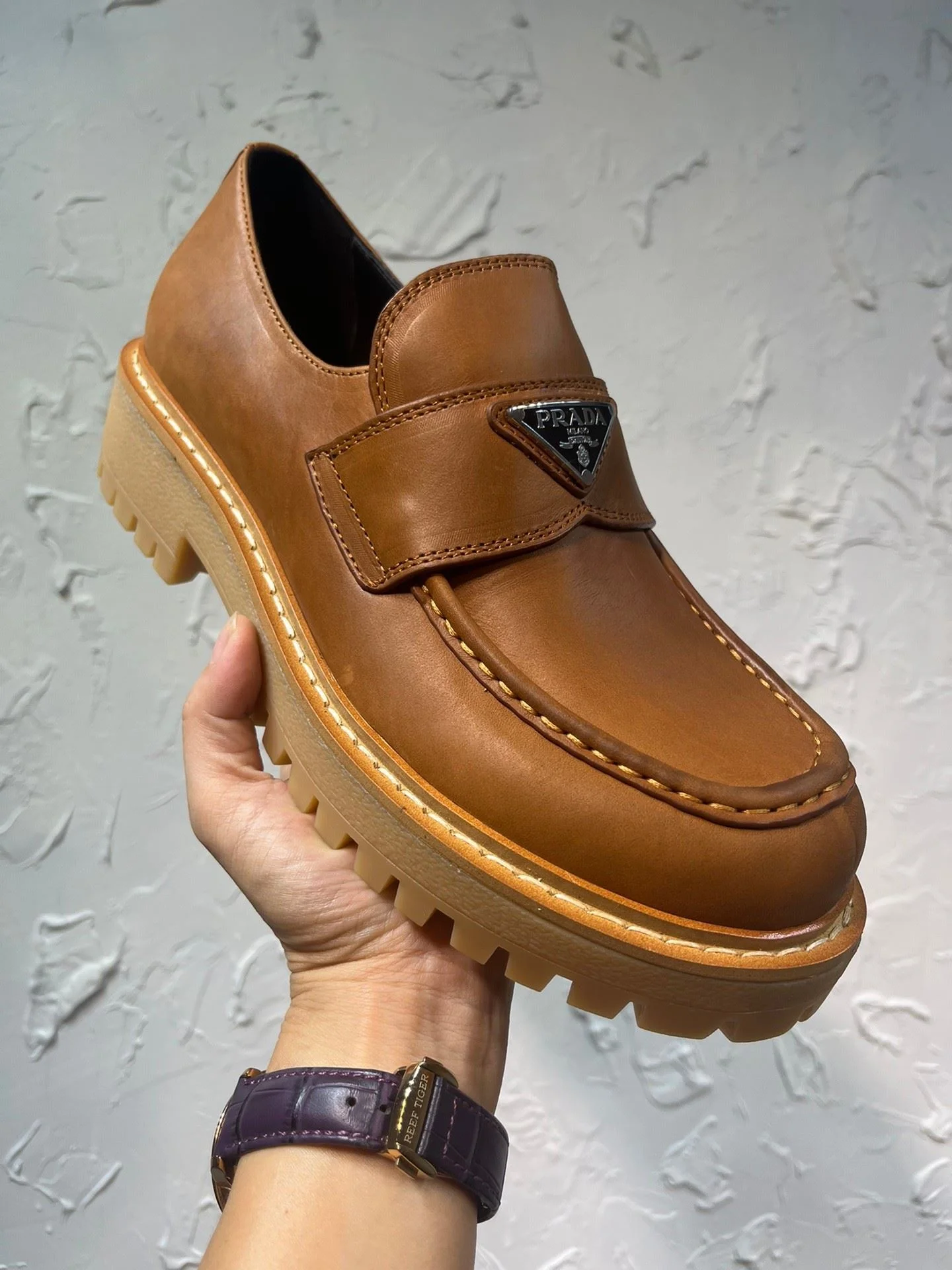 Prada Business Shoes Durable 34254