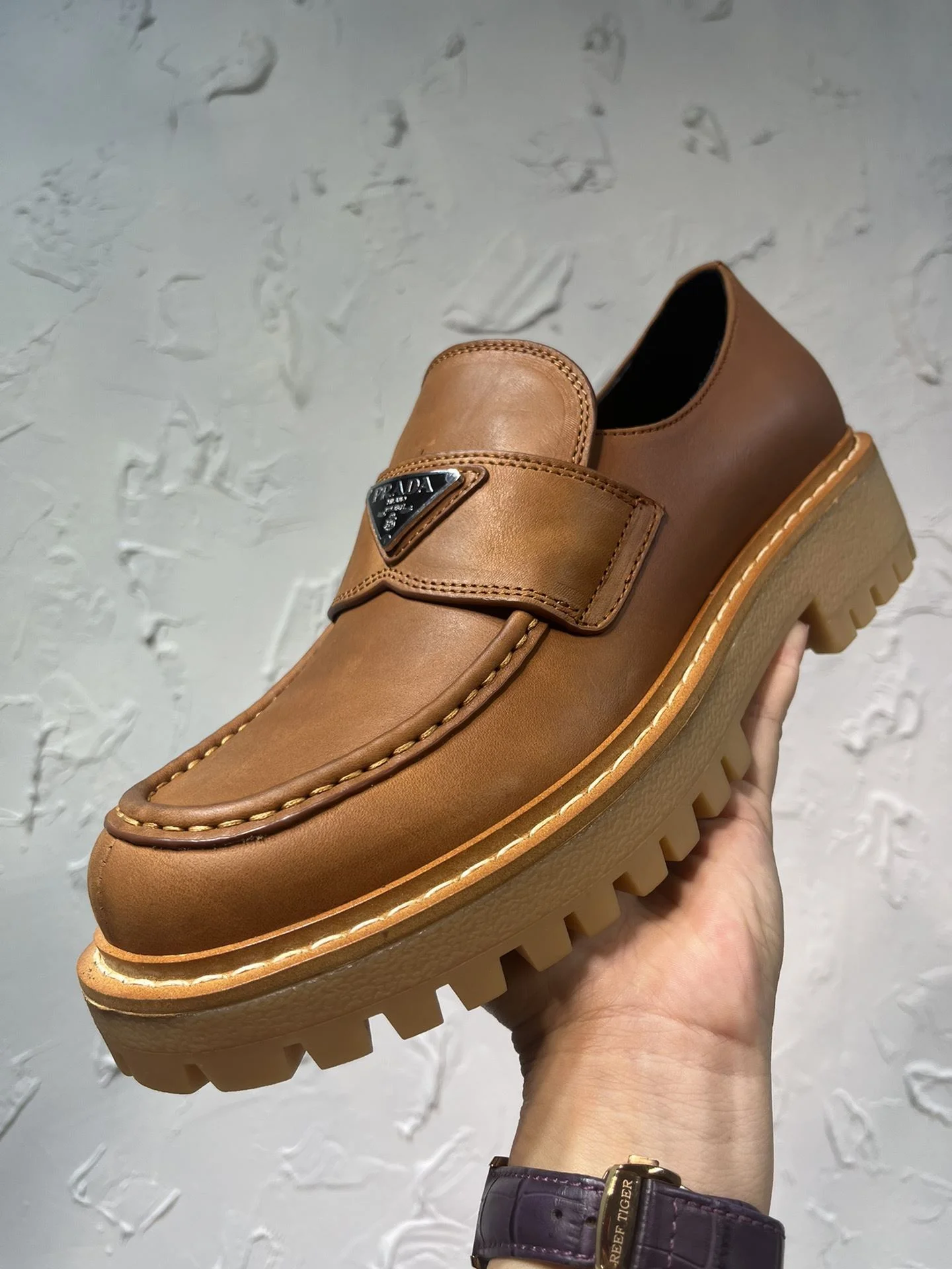 Prada Business Shoes Durable 34254