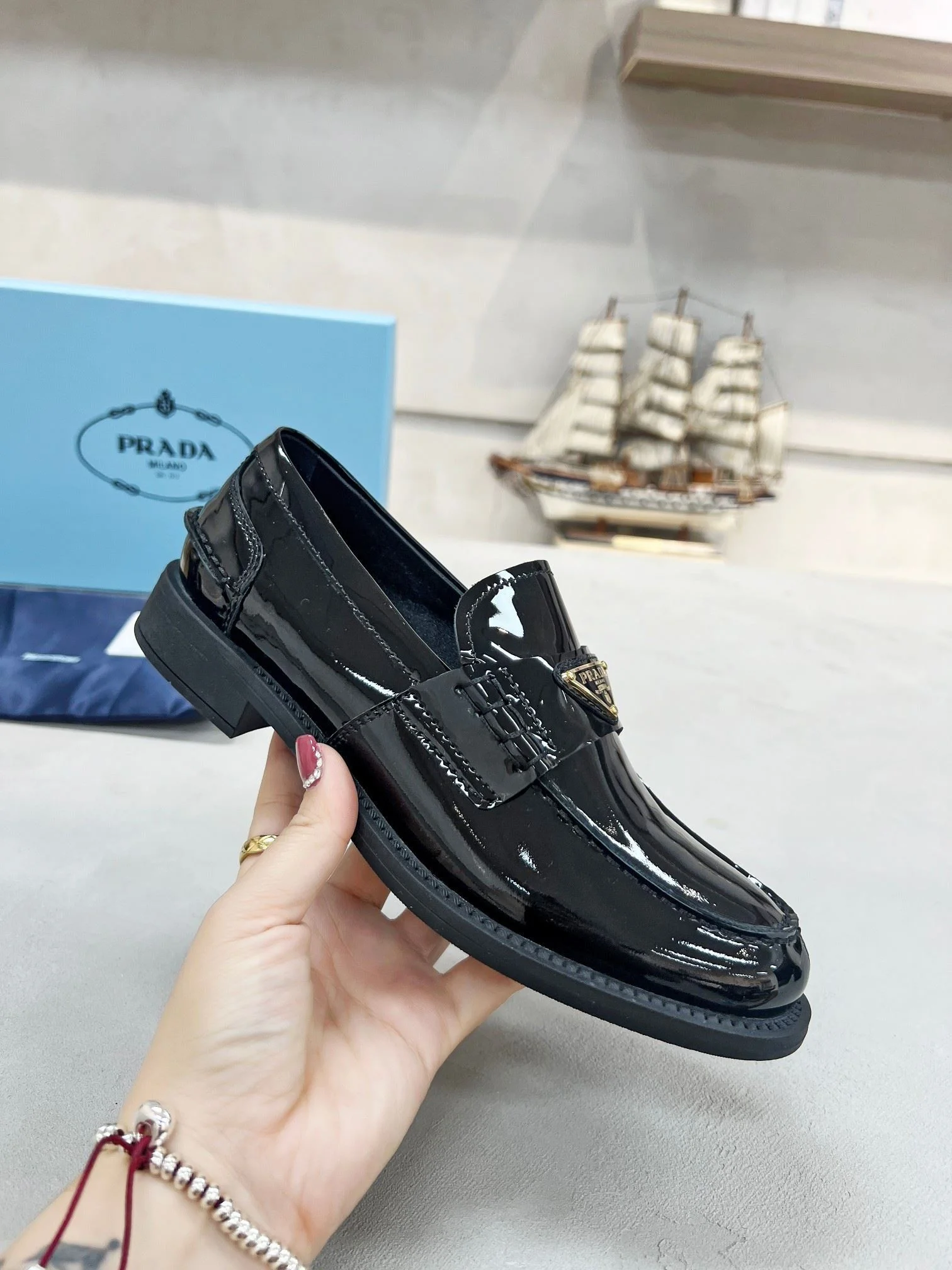 QuickDry Prada Business Shoes 34249