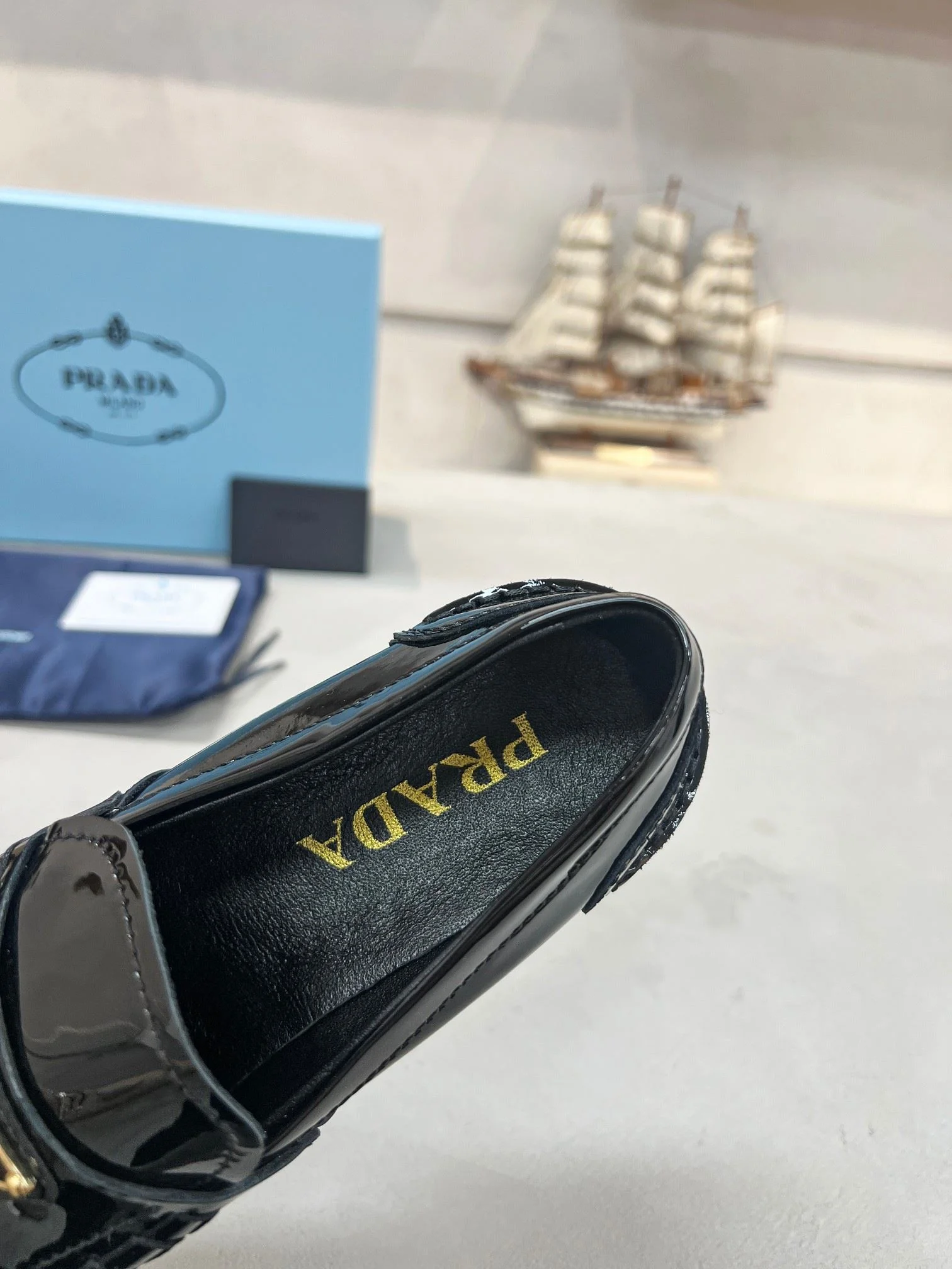QuickDry Prada Business Shoes 34249
