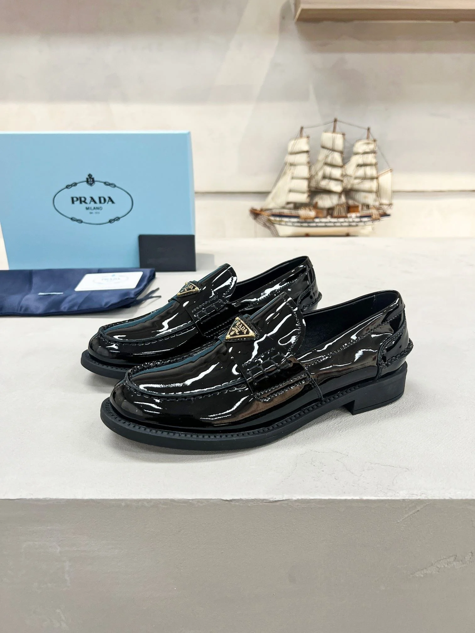QuickDry Prada Business Shoes 34249